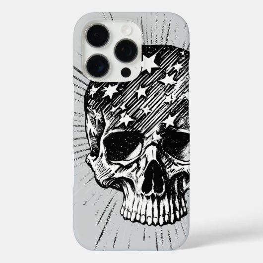 Skull & Stars II Case-Mate iPhoneケース (裏面)