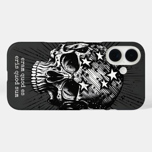 Skull & Stars III Case-Mate iPhoneケース (裏面 (横))