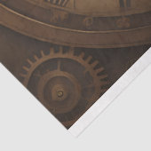 Skull Steampunk with clock tissue paper v2 薄葉紙 (詳細)