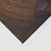 Skull Steampunk with clock tissue paper v3 薄葉紙 (詳細)