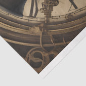 Skull Steampunk with clock tissue paper v4 薄葉紙 (詳細)