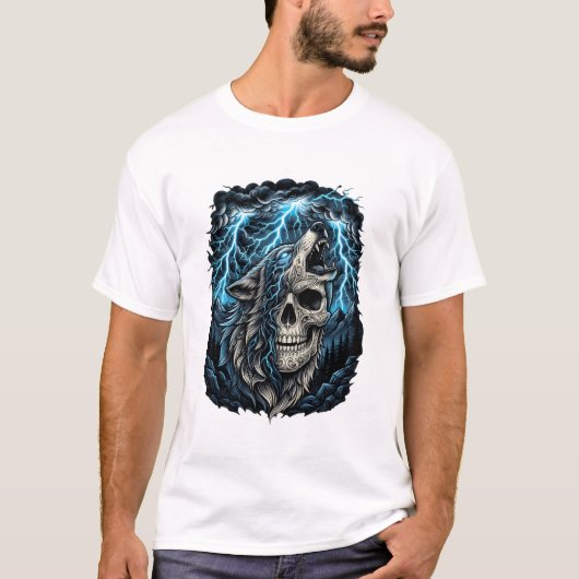 Skull T shirt Tシャツ (正面)