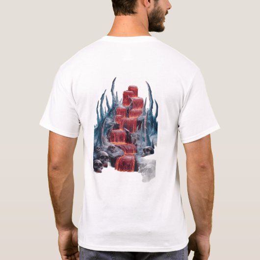 Skull t-shirt tシャツ (裏面)