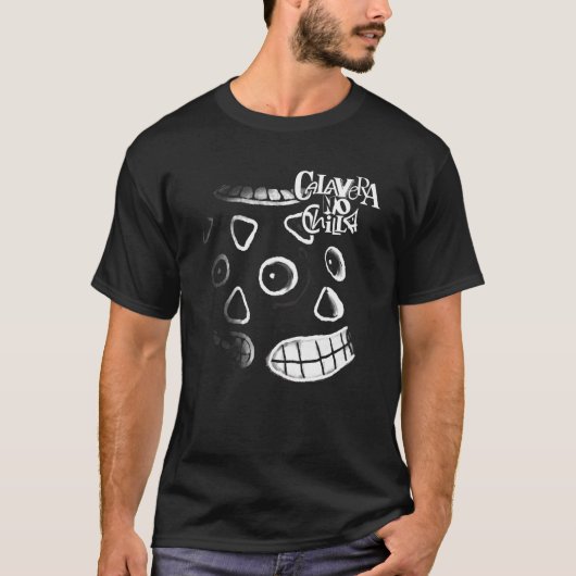 Skull t-shirts: fun designs to wear on Halloween Tシャツ (正面)