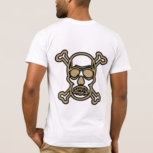 Skull vibe T-shirt Tシャツ (裏面)