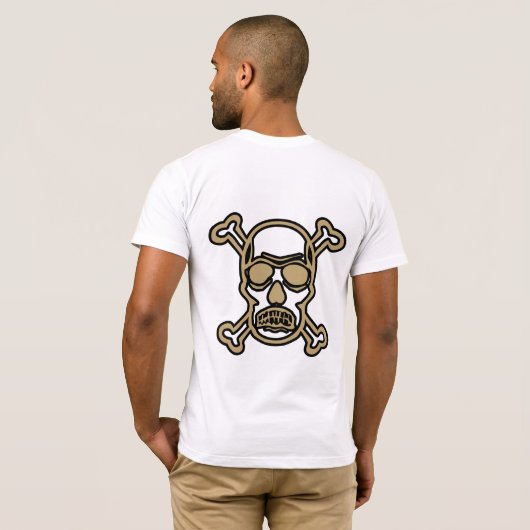 Skull vibe T-shirt Tシャツ (裏面フル)