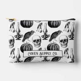 Skull & Witch Zipper Pouch アクセサリーポーチ