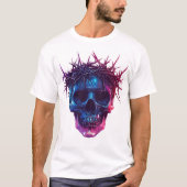 Skull with Crown of Thorns Tシャツ (正面)