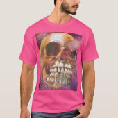 Skull with fireworks tシャツ (正面)