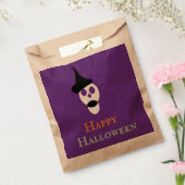 Skull with Hat Favor Bag フェイバーバッグ (封をした状態)