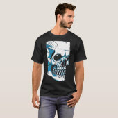 Skull with horns tシャツ (正面フル)