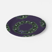 Skull Wreath ペーパープレート (アングル)