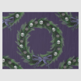 Skull Wreath 薄葉紙