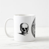 skulla、skulla、Picture1 コーヒーマグカップ (左)