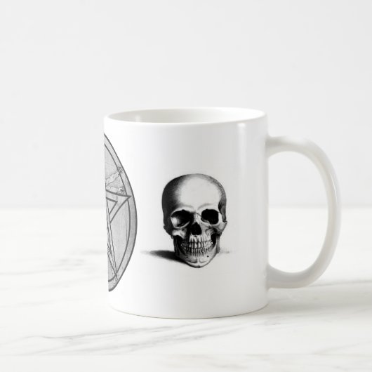 skulla、skulla、Picture1 コーヒーマグカップ (右)