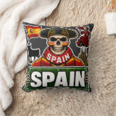SkullCostume Edicion Mundial: España クッション (ブランケット)
