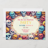 💀 Skullfetti Bash 招待状 (正面)