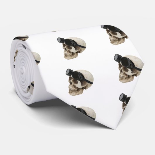 SkullGogglesUp073109 ネクタイ (ロール)
