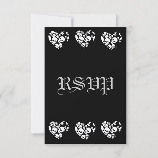 SkullHeart 出欠カード (正面)