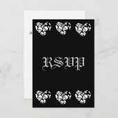 SkullHeart 出欠カード (正面/裏面)