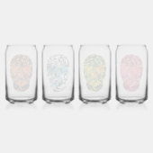 Skulls ガラス缶 (裏面)
