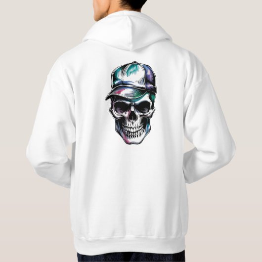 Skulls パーカ (裏面)
