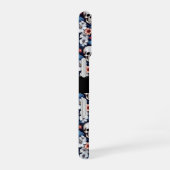 Skulls Among the Flowers iPhone 16ケース (右側面)