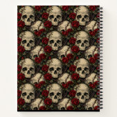 Skulls and Briar Roses ノートブック (裏面)