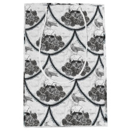 Skulls and Crows Gift Bag ミディアムペーパーバッグ