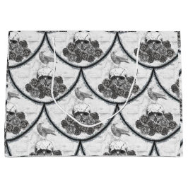 Skulls and Crows Gift Bag ラージペーパーバッグ