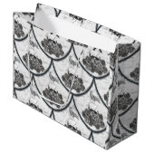 Skulls and Crows Gift Bag ラージペーパーバッグ (正面アングル)