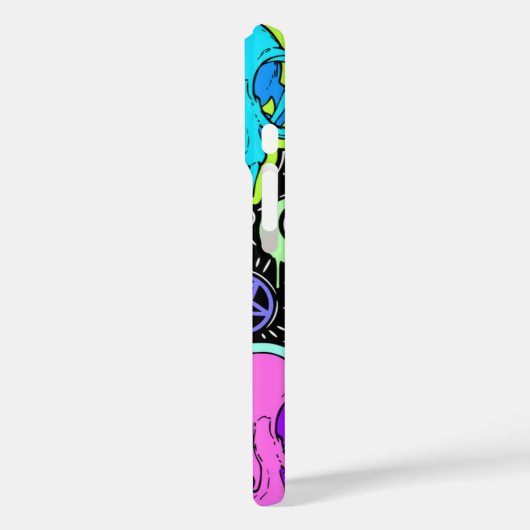 Skulls and hearts Case-Mate iPhoneケース (裏面 / 左)