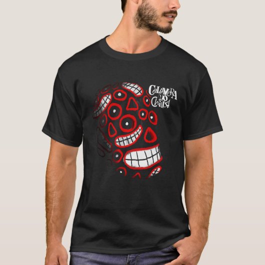 Skulls and mouths tシャツ (正面)