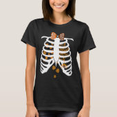 Skulls Bow Tie Skeleton Xray Rib Cage Kids Adults Tシャツ (正面)