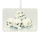 Skulls in the snow  カーエアーフレッシュナー (裏面)