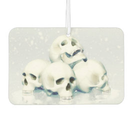 Skulls in the snow  カーエアーフレッシュナー