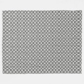 Skulls Mosaic フリースブランケット (正面(横))