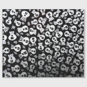 Skulls -wrapping paper ラッピングペーパー (フラット)