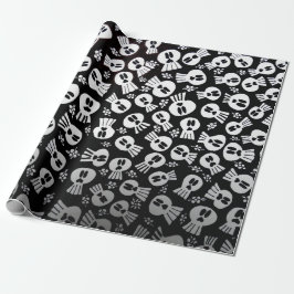 Skulls -wrapping paper ラッピングペーパー