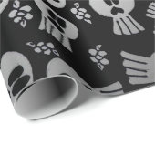 Skulls -wrapping paper ラッピングペーパー (ロールコーナー)