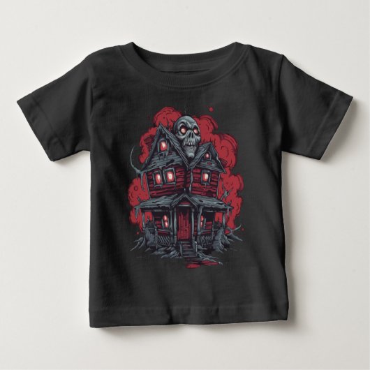 Skulltop Manor：解放された悪夢 ベビーTシャツ (正面)