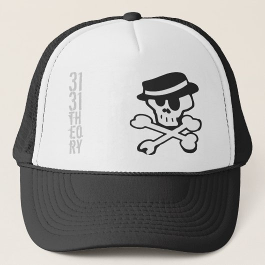 Skullyのグラフィックの帽子 キャップ (正面)