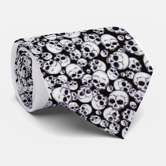 Skullyのタイ ネクタイ (ロール)