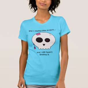 Skullyはワイシャツを縫います Tシャツ