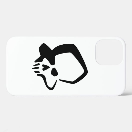 Skully iPhone Case Case-Mate iPhoneケース (裏面 (横))