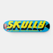 SKULLY JMT セントルシア 7 3/4インチ スケートボードデッキ (横)