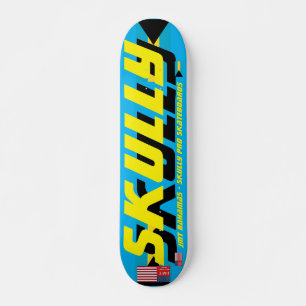 SKULLY JMT セントルシア 7 3/4インチ スケートボードデッキ