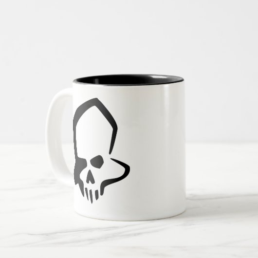 Skully Mug ツートーンマグカップ (正面左)