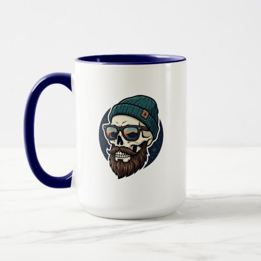 Skully on a Mug マグカップ (左)