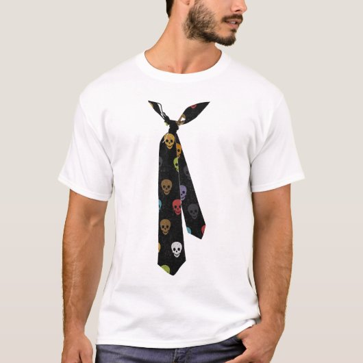 Skullzのタイのティー Tシャツ (正面)